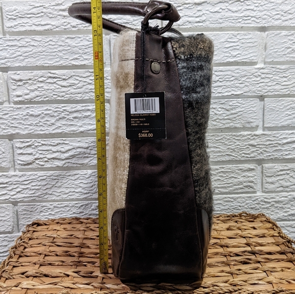 🤎 SOLD 🤎NWT Frye Melissa blanket hobo - Picture 7 of 9